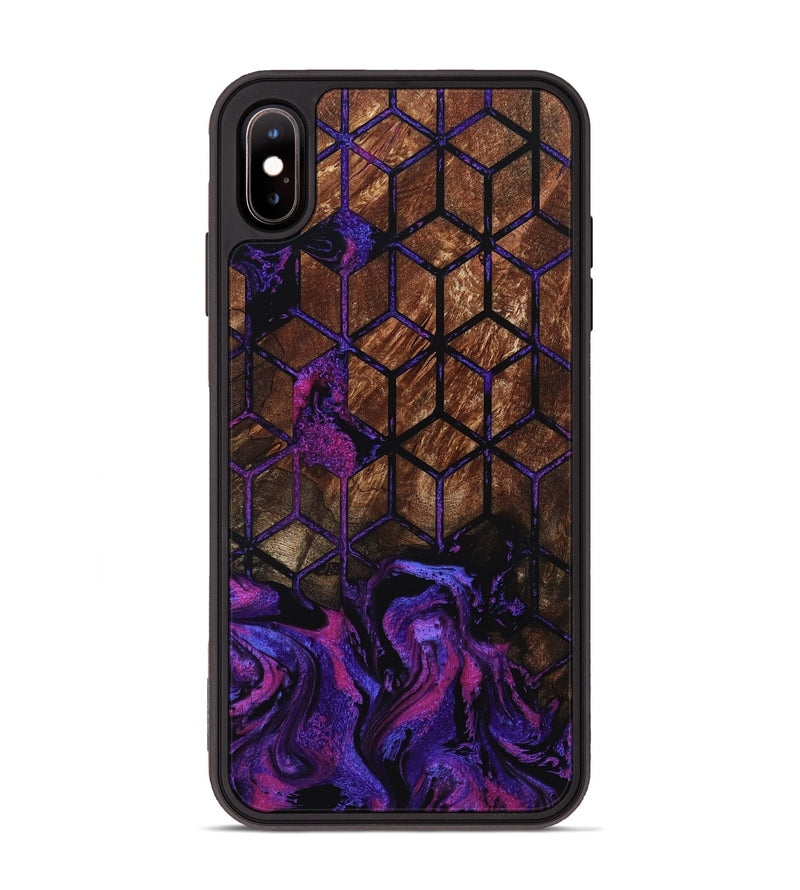 iPhone Xs Max Wood Phone Case - Meir (Pattern, 801920)