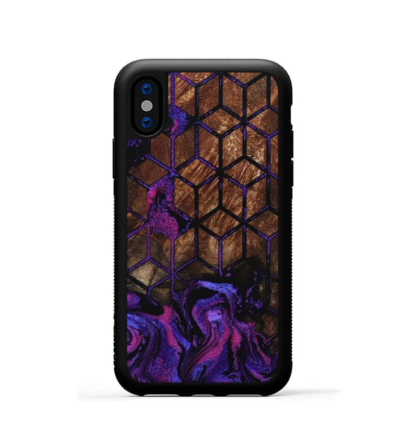 iPhone Xs Wood Phone Case - Meir (Pattern, 801920)