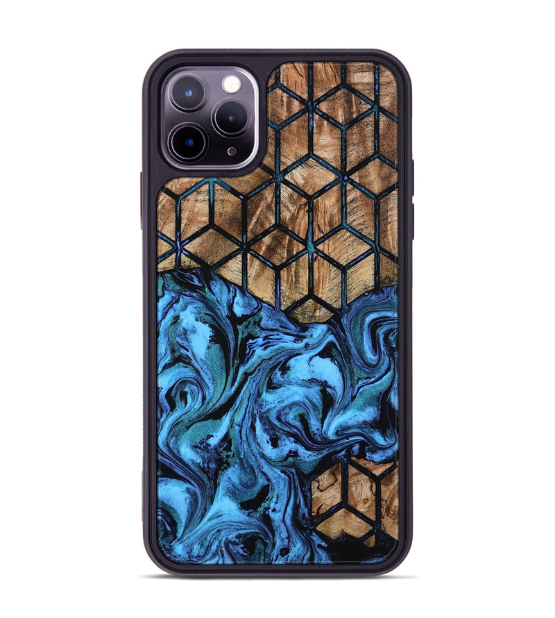 iPhone 11 Pro Max Wood Phone Case - Caden (Pattern, 801921)