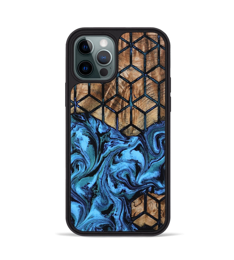 iPhone 12 Pro Wood Phone Case - Caden (Pattern, 801921)