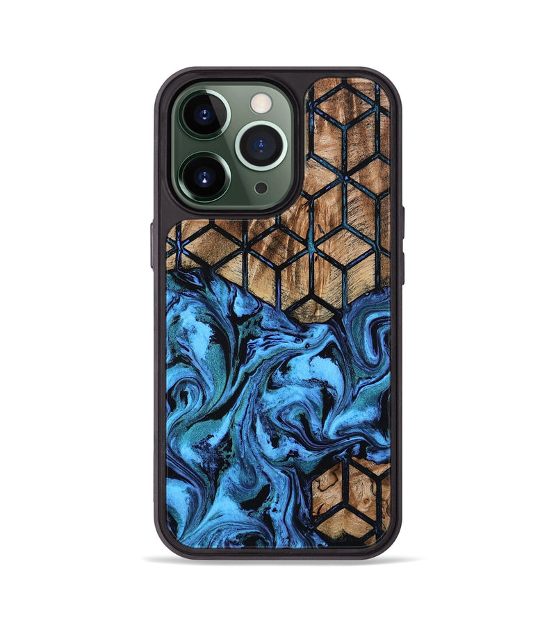 iPhone 13 Pro Wood Phone Case - Caden (Pattern, 801921)