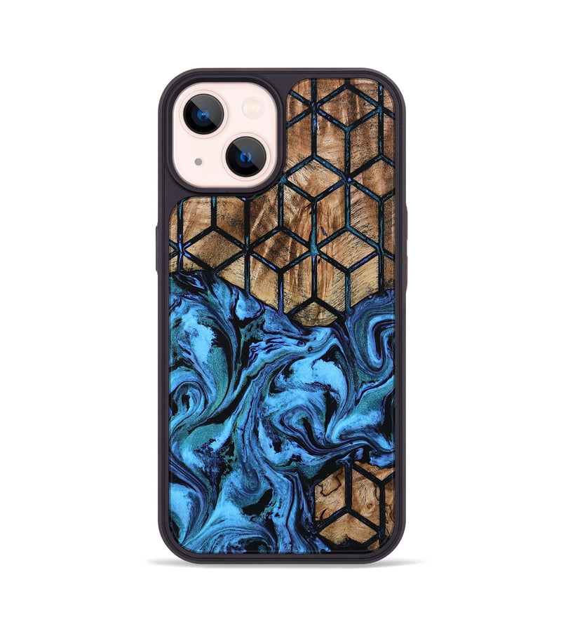iPhone 14 Wood Phone Case - Caden (Pattern, 801921)