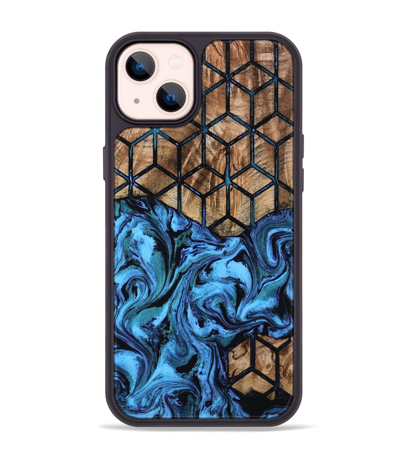 iPhone 14 Plus Wood Phone Case - Caden (Pattern, 801921)