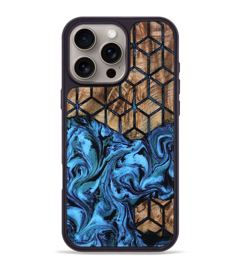 iPhone 16 Pro Max Wood Phone Case - Caden (Pattern, 801921)