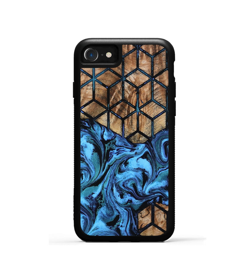 iPhone SE Wood Phone Case - Caden (Pattern, 801921)