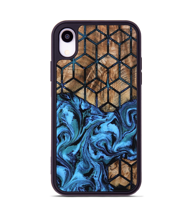 iPhone Xr Wood Phone Case - Caden (Pattern, 801921)