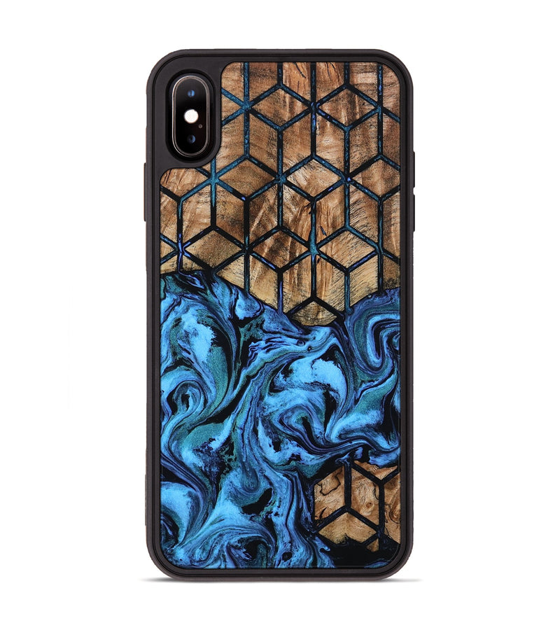 iPhone Xs Max Wood Phone Case - Caden (Pattern, 801921)