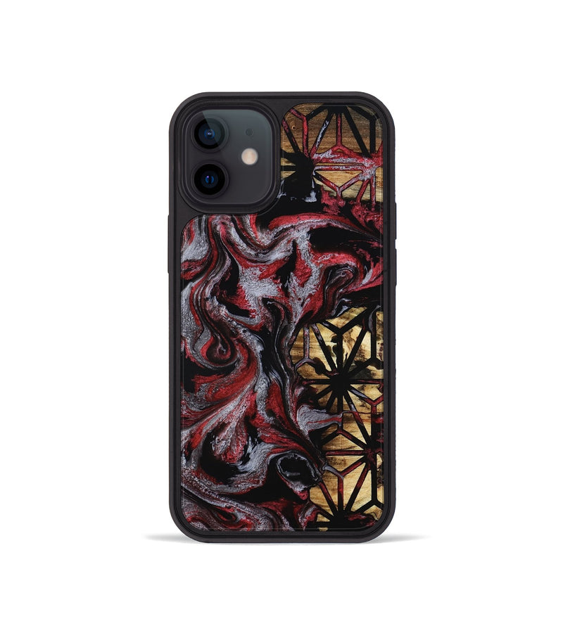 iPhone 12 mini Wood Phone Case - Coby (Pattern, 801923)