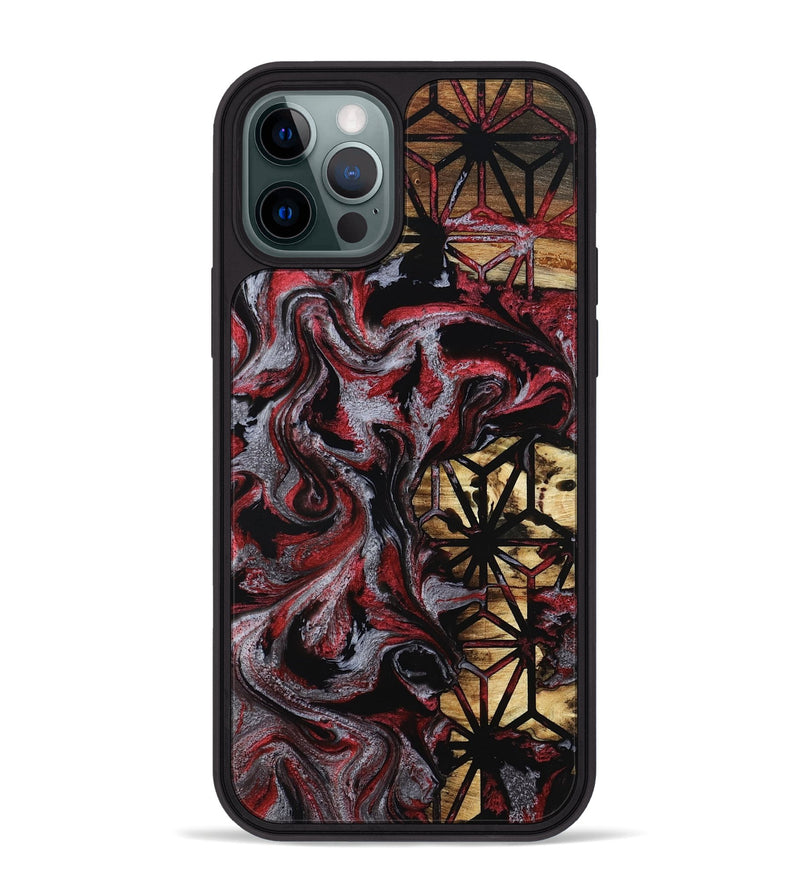 iPhone 12 Pro Max Wood Phone Case - Coby (Pattern, 801923)