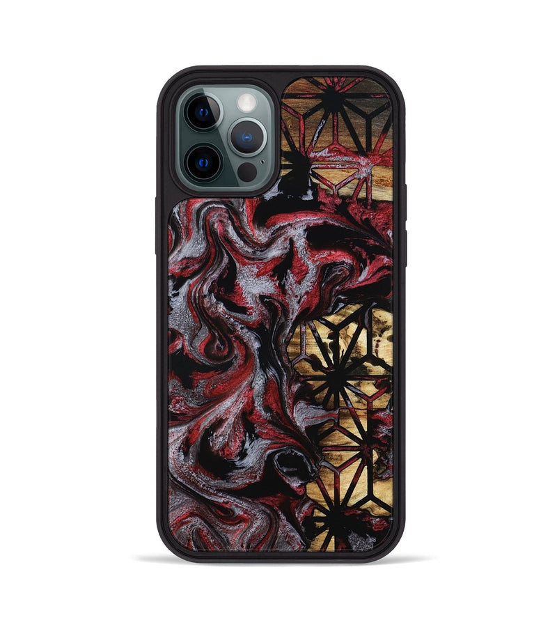 iPhone 12 Pro Wood Phone Case - Coby (Pattern, 801923)