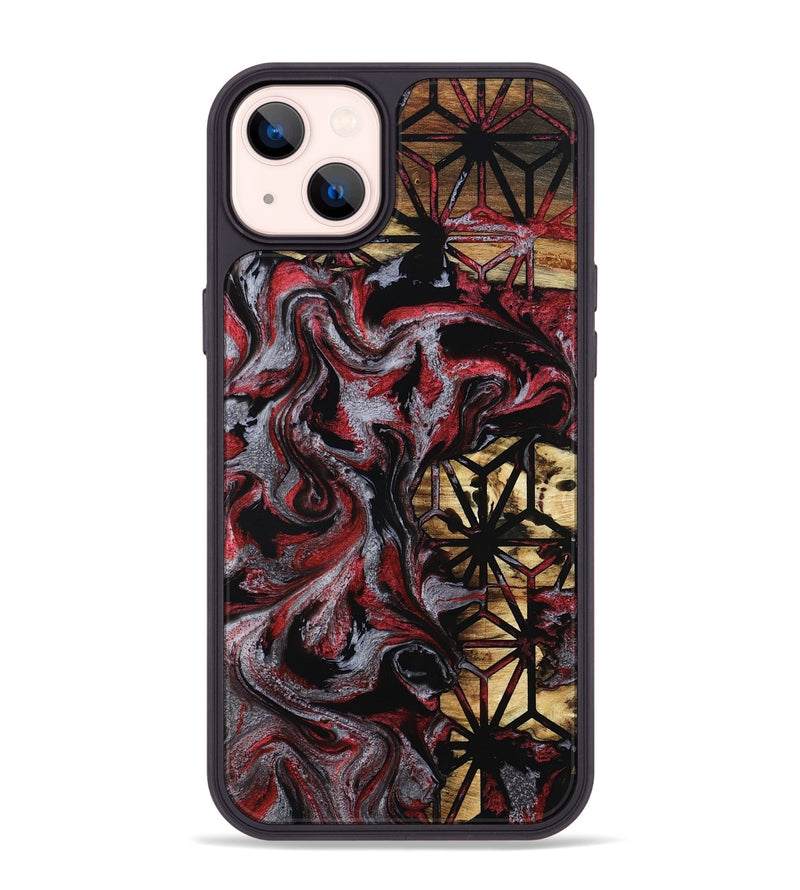 iPhone 14 Plus Wood Phone Case - Coby (Pattern, 801923)