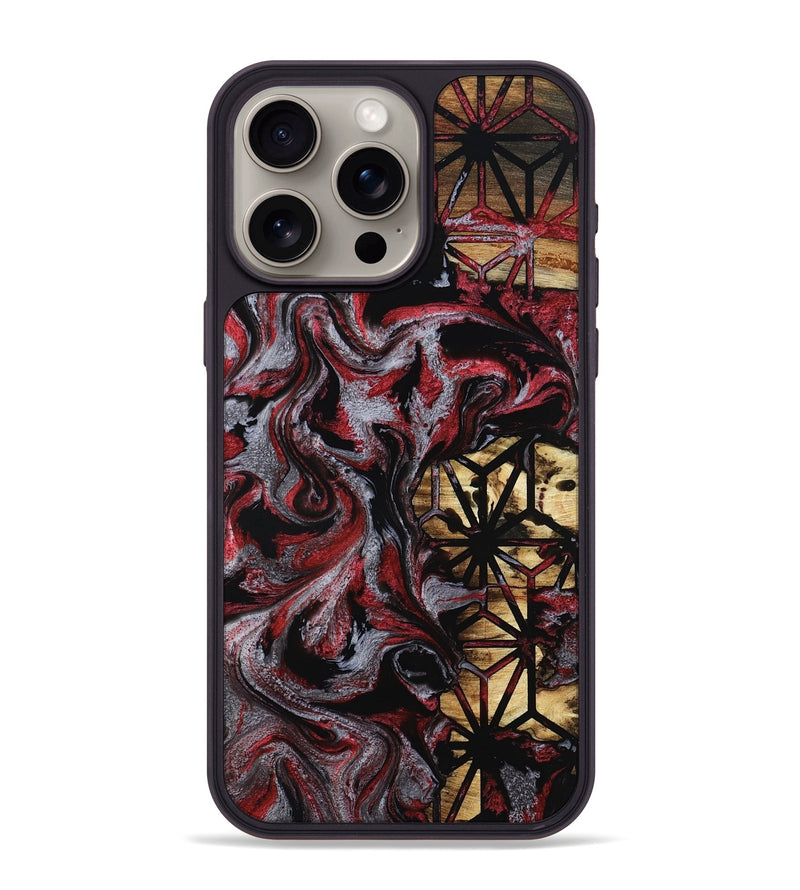 iPhone 15 Pro Max Wood Phone Case - Coby (Pattern, 801923)