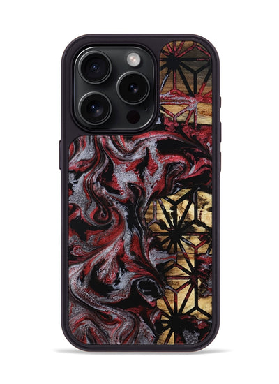 iPhone 15 Pro Wood Phone Case - Coby (Pattern, 801923)