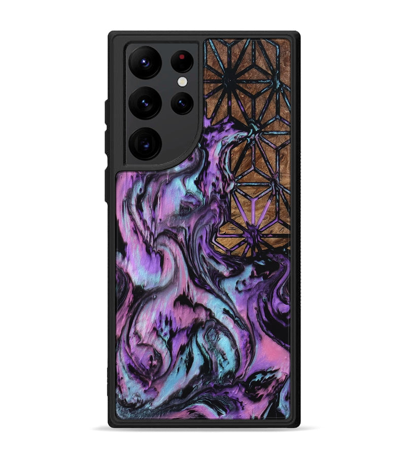 Galaxy S22 Ultra Wood Phone Case - Stacy (Pattern, 801924)