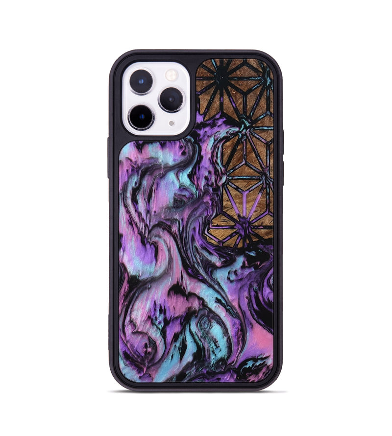 iPhone 11 Pro Wood Phone Case - Stacy (Pattern, 801924)