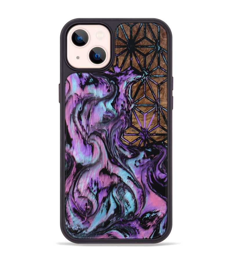 iPhone 14 Plus Wood Phone Case - Stacy (Pattern, 801924)