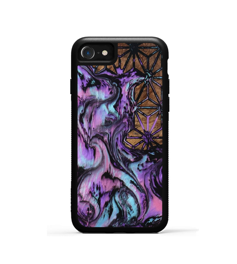 iPhone SE Wood Phone Case - Stacy (Pattern, 801924)