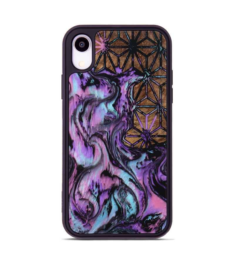 iPhone Xr Wood Phone Case - Stacy (Pattern, 801924)