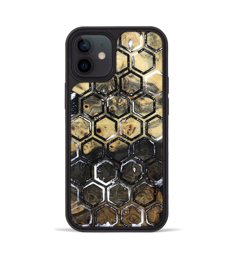 iPhone 12 Wood Phone Case - Cooper (Pattern, 801925)