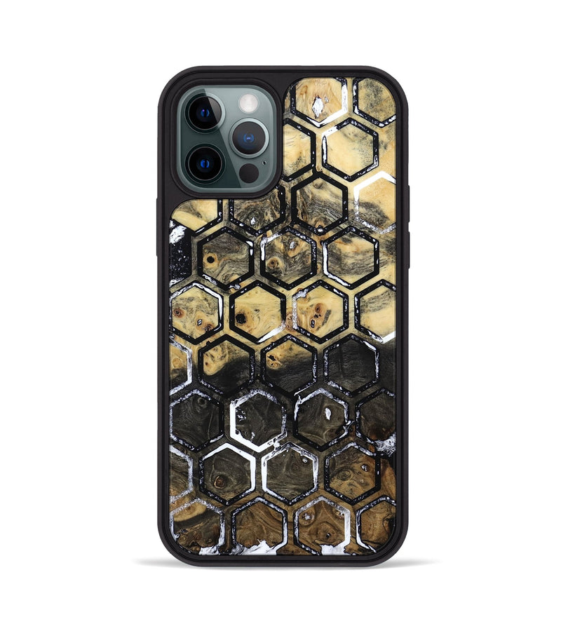 iPhone 12 Pro Wood Phone Case - Cooper (Pattern, 801925)