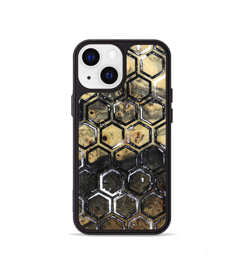 iPhone 13 mini Wood Phone Case - Cooper (Pattern, 801925)