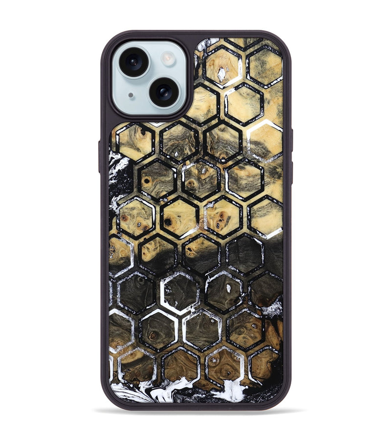 iPhone 15 Plus Wood Phone Case - Cooper (Pattern, 801925)