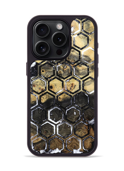 iPhone 15 Pro Wood Phone Case - Cooper (Pattern, 801925)