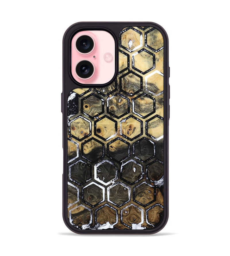 iPhone 16 Wood Phone Case - Cooper (Pattern, 801925)