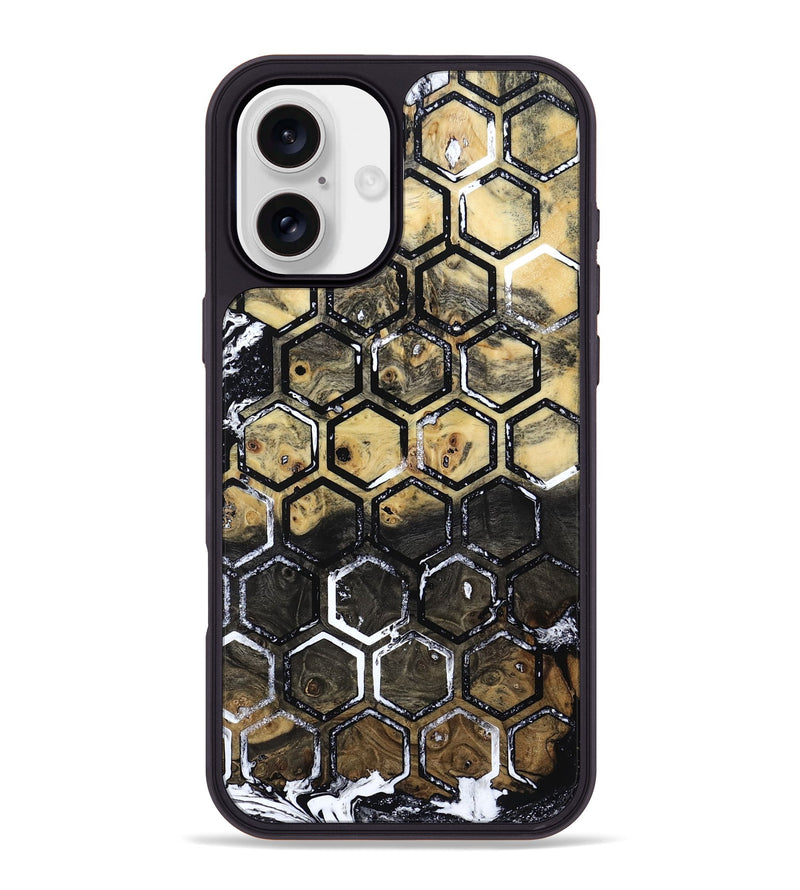 iPhone 16 Plus Wood Phone Case - Cooper (Pattern, 801925)