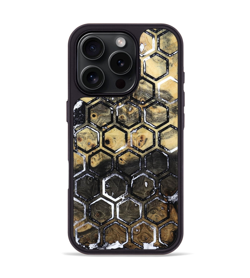 iPhone 16 Pro Wood Phone Case - Cooper (Pattern, 801925)