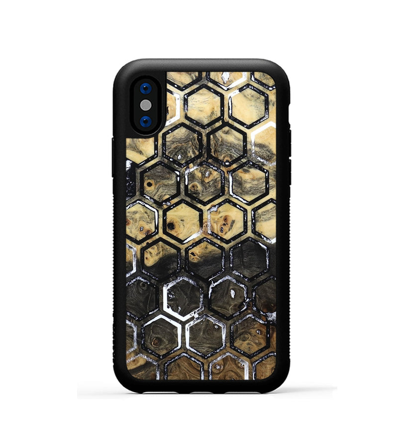 iPhone Xs Wood Phone Case - Cooper (Pattern, 801925)