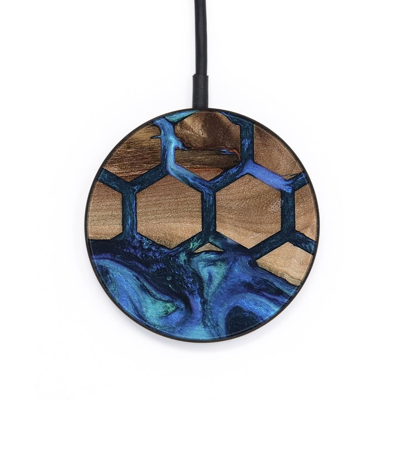Circle Wood Wireless Charger - Jolie (Pattern, 801926)