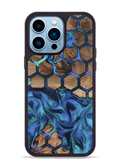 iPhone 14 Pro Max Wood Phone Case - Jolie (Pattern, 801926)