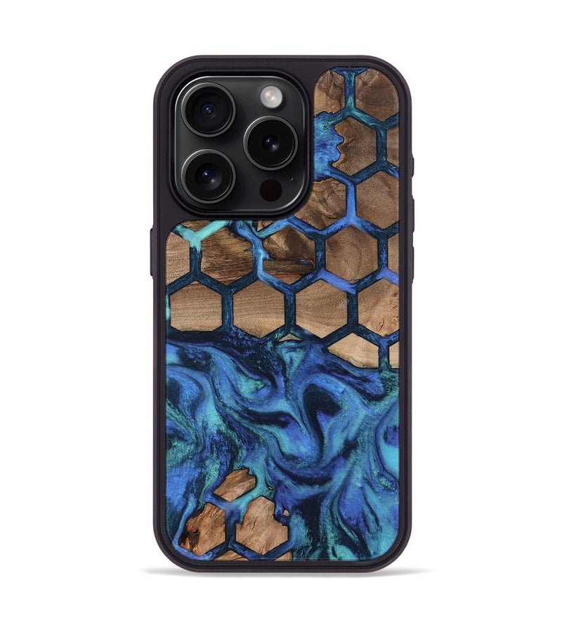 iPhone 15 Pro Wood Phone Case - Jolie (Pattern, 801926)