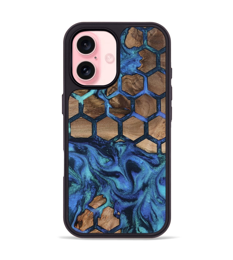 iPhone 16 Wood Phone Case - Jolie (Pattern, 801926)