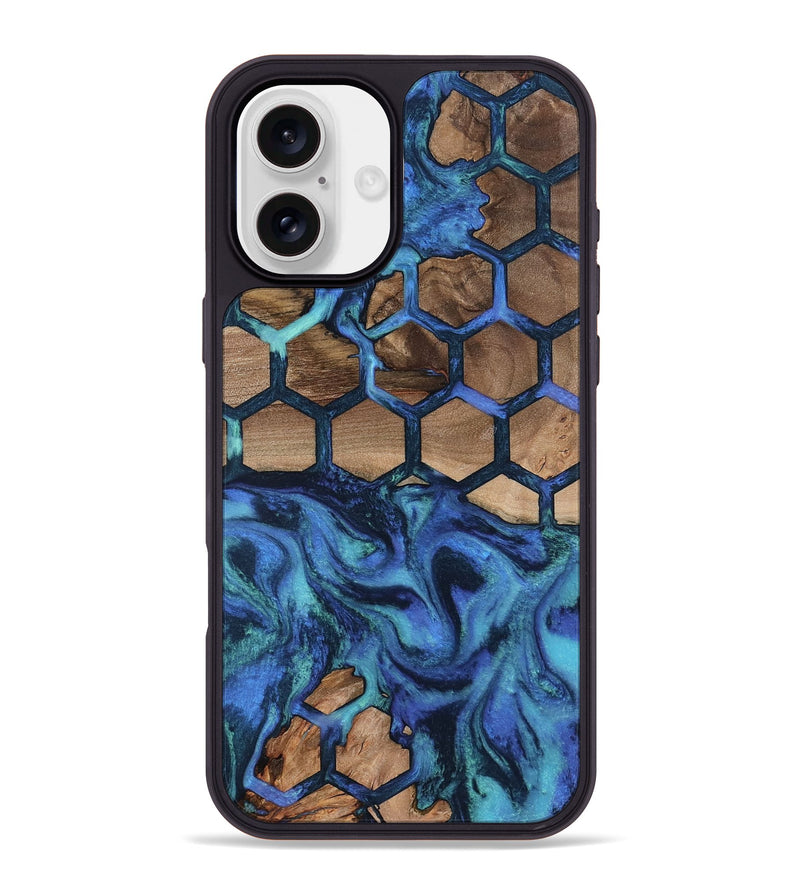 iPhone 16 Plus Wood Phone Case - Jolie (Pattern, 801926)