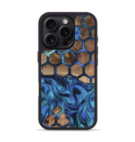 iPhone 16 Pro Wood Phone Case - Jolie (Pattern, 801926)