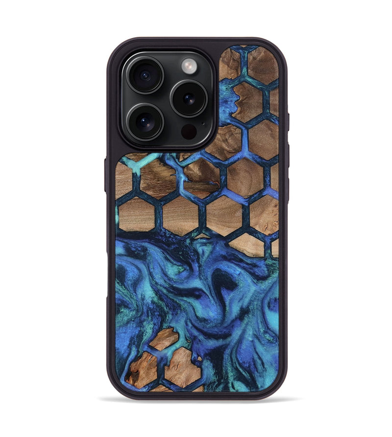 iPhone 16 Pro Wood Phone Case - Jolie (Pattern, 801926)
