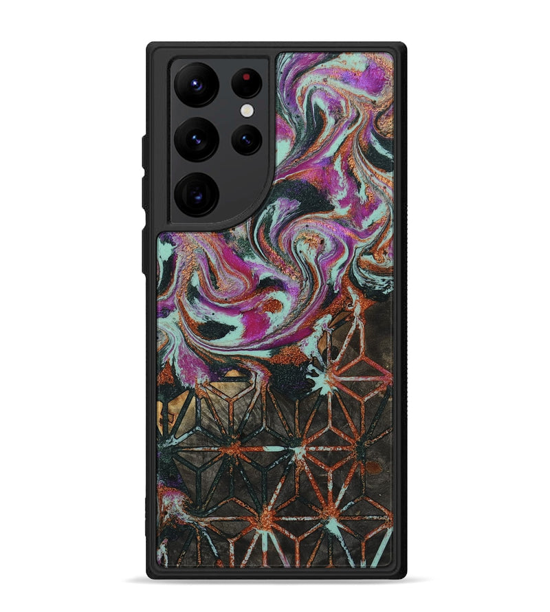 Galaxy S22 Ultra Wood Phone Case - Joan (Pattern, 801927)