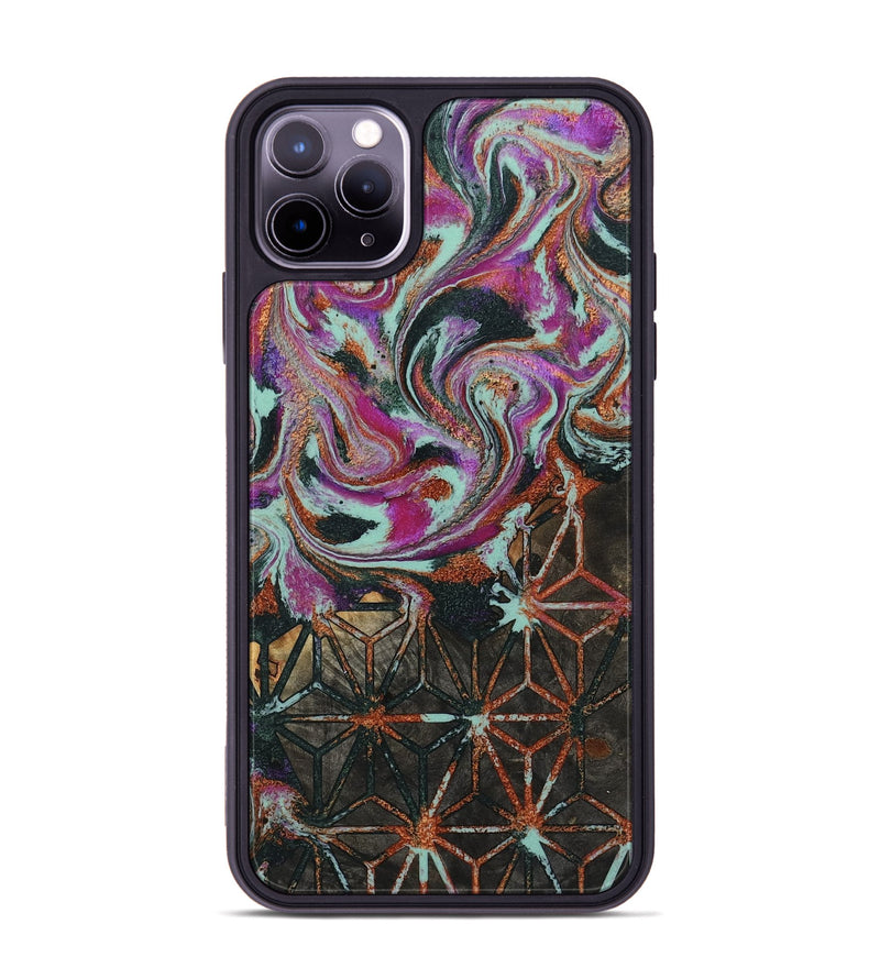 iPhone 11 Pro Max Wood Phone Case - Joan (Pattern, 801927)