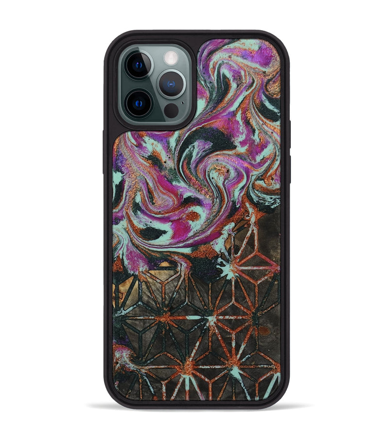 iPhone 12 Pro Max Wood Phone Case - Joan (Pattern, 801927)