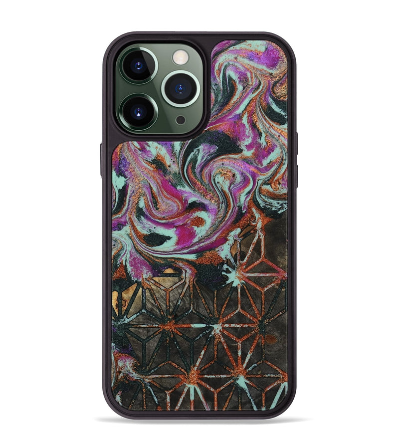 iPhone 13 Pro Max Wood Phone Case - Joan (Pattern, 801927)