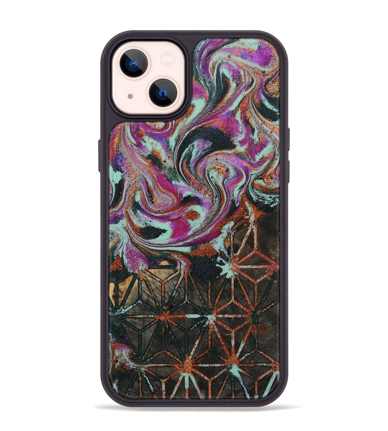 iPhone 14 Plus Wood Phone Case - Joan (Pattern, 801927)