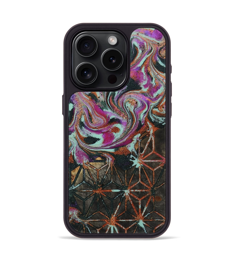 iPhone 15 Pro Wood Phone Case - Joan (Pattern, 801927)