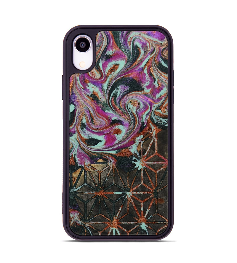 iPhone Xr Wood Phone Case - Joan (Pattern, 801927)