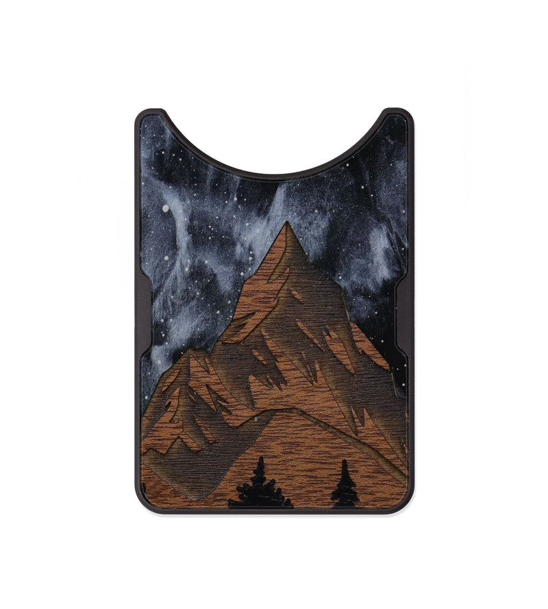 Alloy Wood Wallet - Everest Silver (Terrain)