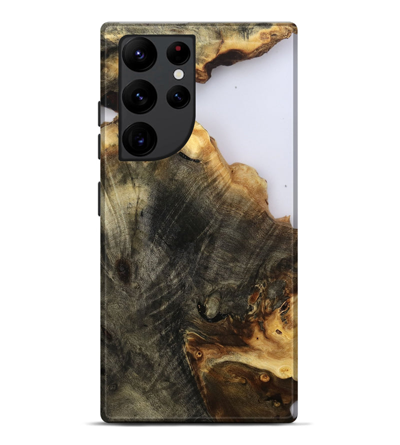 Galaxy S22 Ultra Wood Live Edge Phone Case - Kenyon (Clear, 801947)