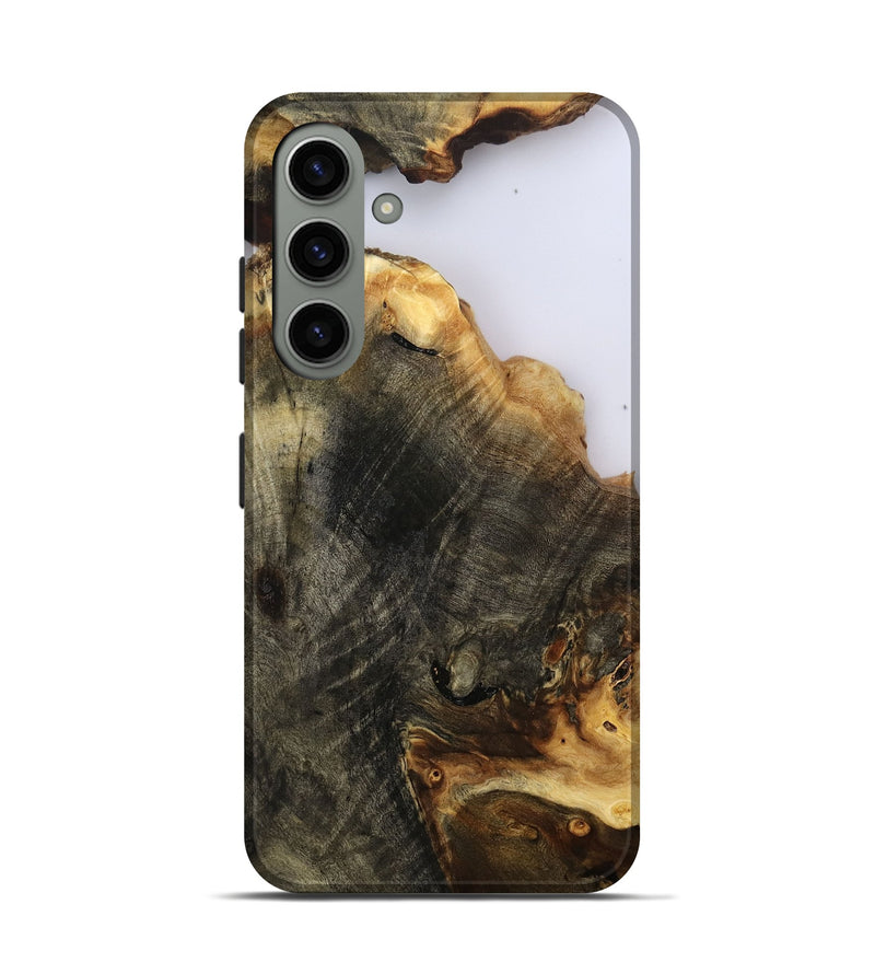Galaxy S24 Wood Live Edge Phone Case - Kenyon (Clear, 801947)