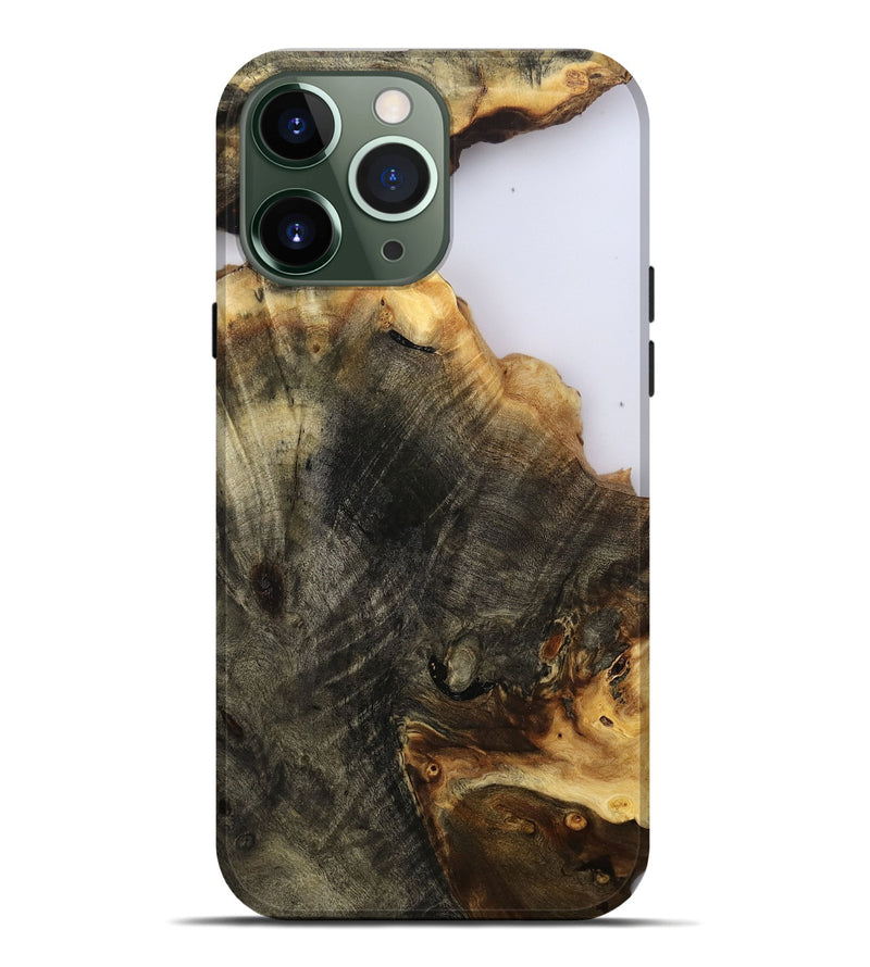 iPhone 13 Pro Max Wood Live Edge Phone Case - Kenyon (Clear, 801947)