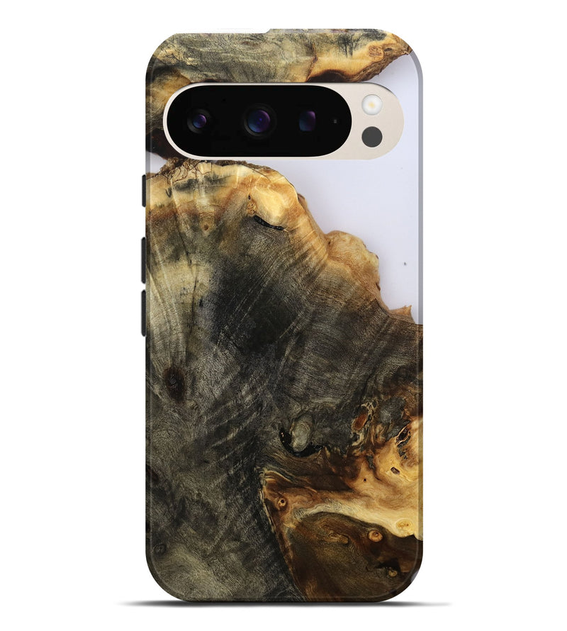 Pixel 9 Pro XL Wood Live Edge Phone Case - Kenyon (Clear, 801947)
